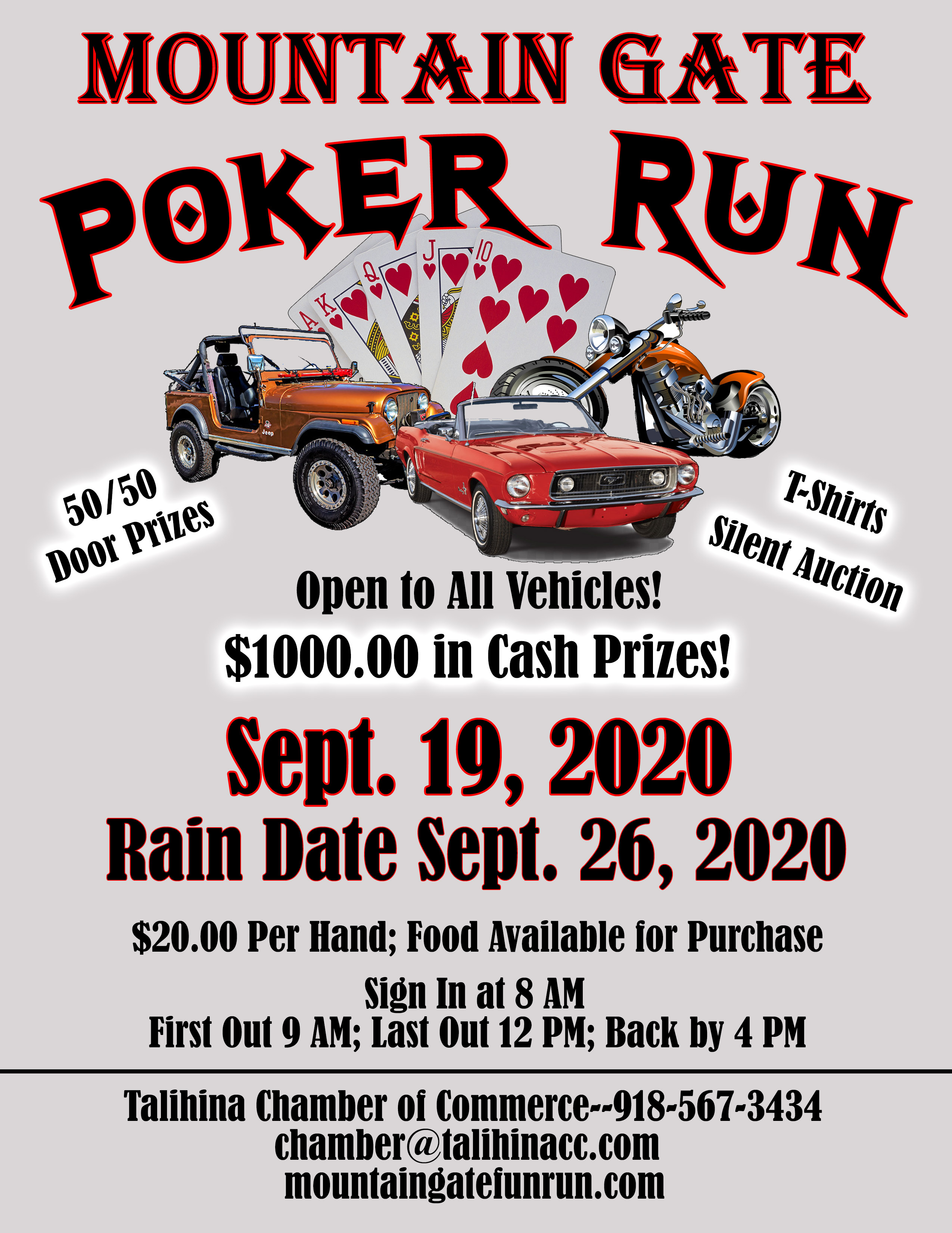 Poker runs in oklahoma this weekend 2020